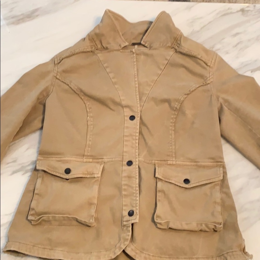 Free People Khaki Jacket